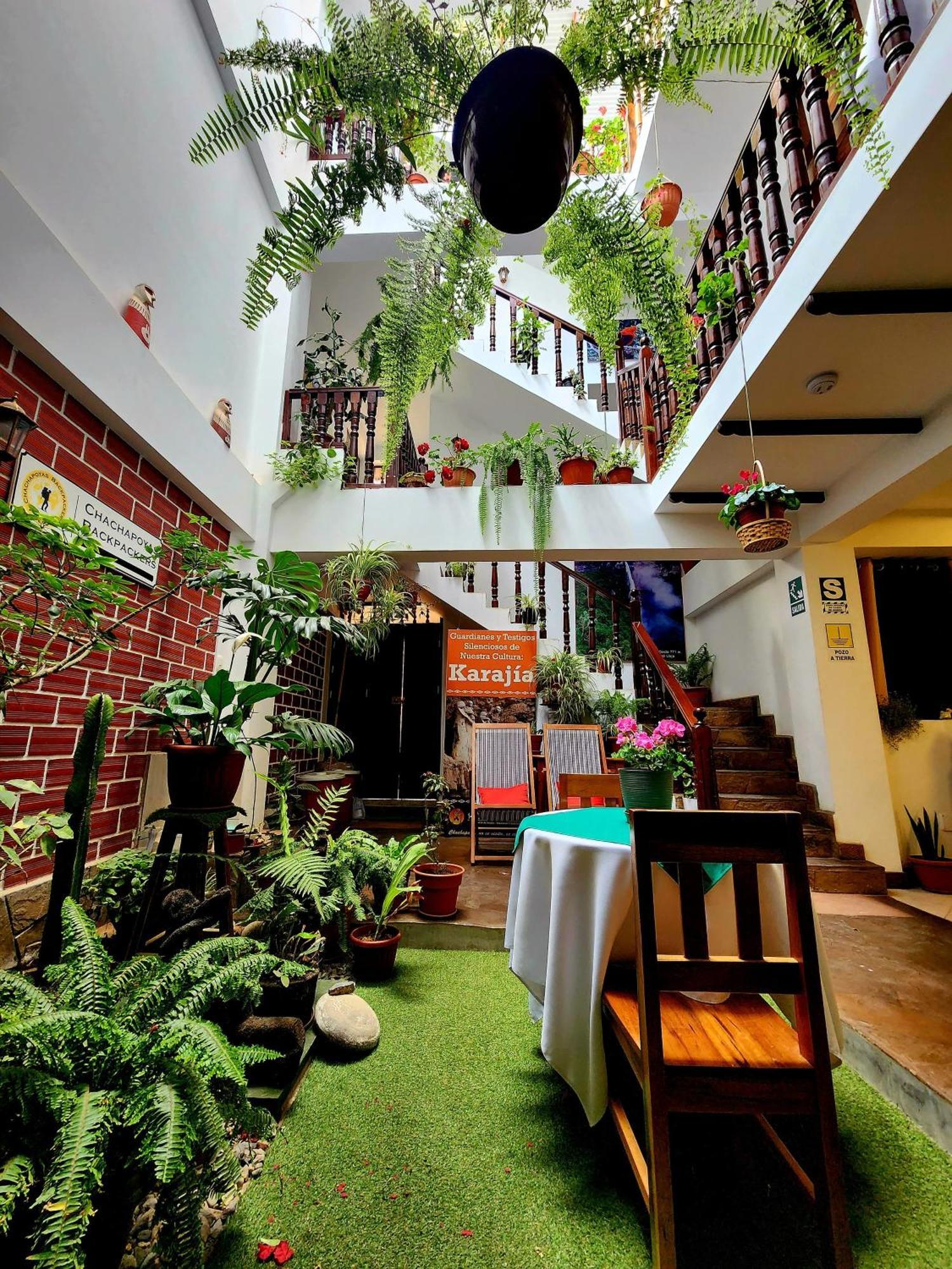 Chachapoyas Backpackers Hostal Boutique Exterior foto